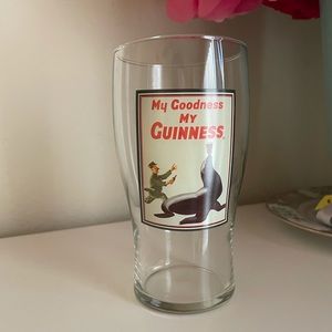 Guinness pint glass